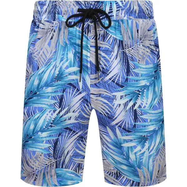 COOFANDY Men's Hawaiian Matching Set Summer Beach 2 Piece Outfits Flower Shirts and Shorts