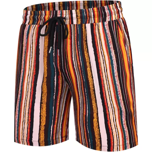 COOFANDY Men's Hawaiian Matching Set Summer Beach 2 Piece Outfits Flower Shirts and Shorts