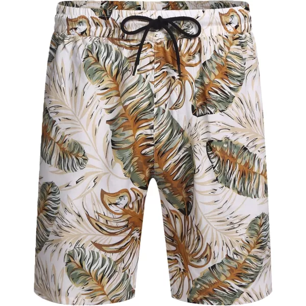COOFANDY Men's Hawaiian Matching Set Summer Beach 2 Piece Outfits Flower Shirts and Shorts