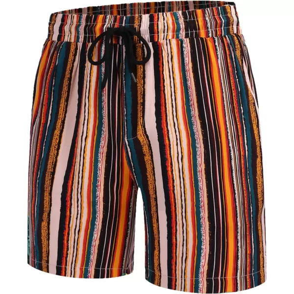 COOFANDY Men's Hawaiian Matching Set Summer Beach 2 Piece Outfits Flower Shirts and Shorts