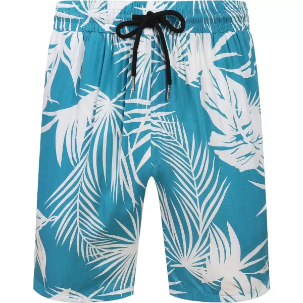 COOFANDY Men's Hawaiian Matching Set Summer Beach 2 Piece Outfits Flower Shirts and Shorts