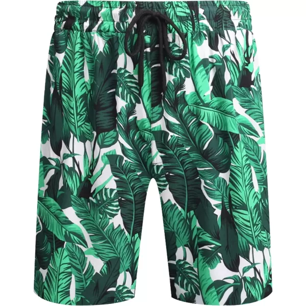 COOFANDY Men's Hawaiian Matching Set Summer Beach 2 Piece Outfits Flower Shirts and Shorts