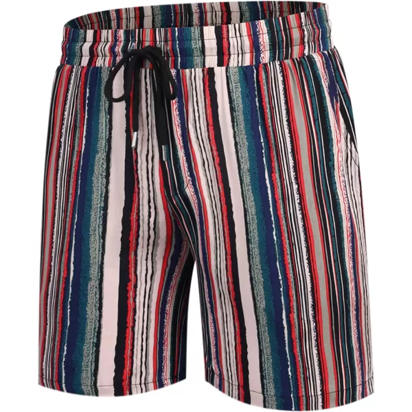 COOFANDY Men's Hawaiian Matching Set Summer Beach 2 Piece Outfits Flower Shirts and Shorts