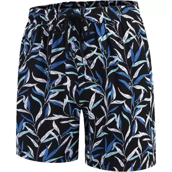 COOFANDY Men's Hawaiian Matching Set Summer Beach 2 Piece Outfits Flower Shirts and Shorts