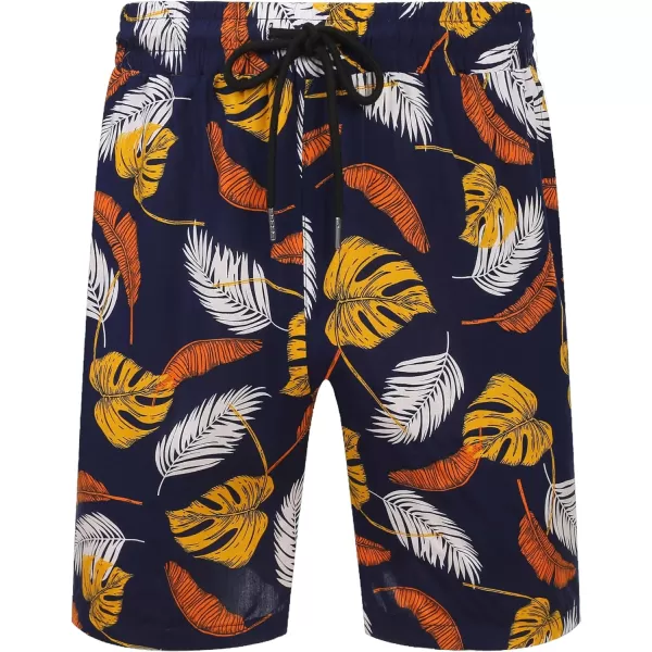COOFANDY Men's Hawaiian Matching Set Summer Beach 2 Piece Outfits Flower Shirts and Shorts