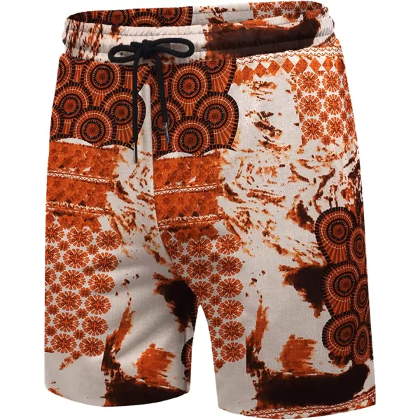COOFANDY Men's Hawaiian Matching Set Summer Beach 2 Piece Outfits Flower Shirts and Shorts