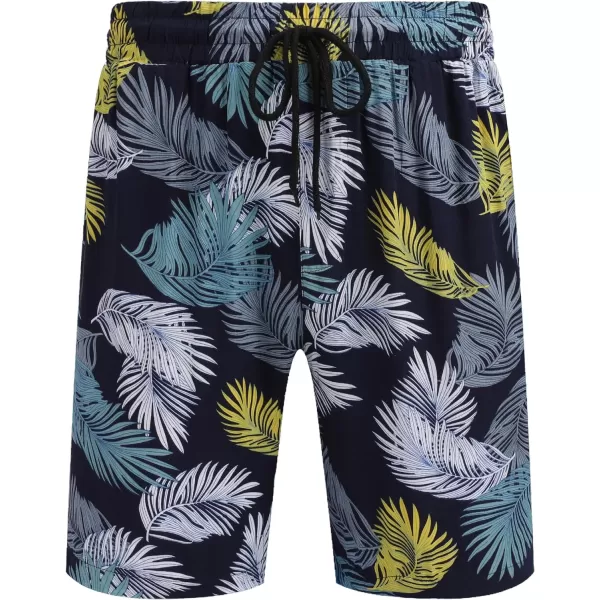COOFANDY Men's Hawaiian Matching Set Summer Beach 2 Piece Outfits Flower Shirts and Shorts
