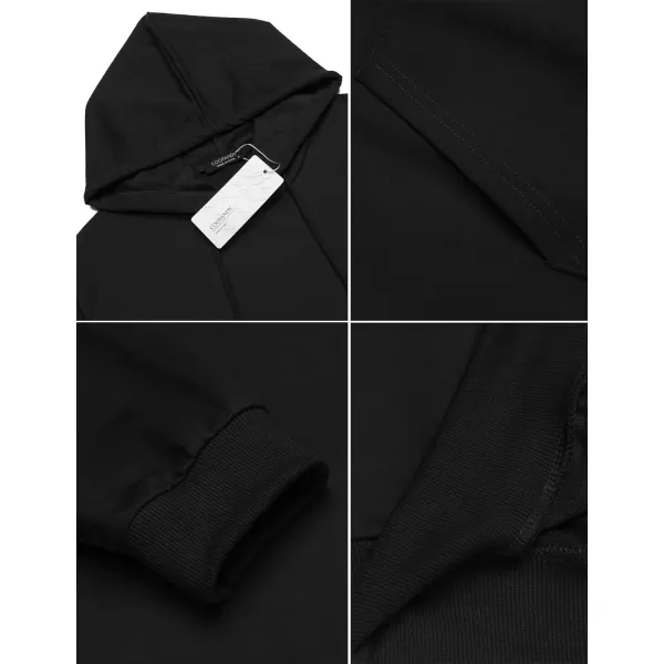 COOFANDY Men's Hooded Sweatshirts Casual Lightweight Hoodie Long Sleeve Athletic Sweatshirts with Pocket