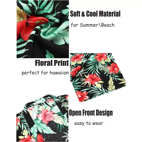 COOFANDY Men's Lightweight Kimono Robe Jacket Printed Japanese Style Bathrobes Casual Open Front Long Cardigan Coat Outwear