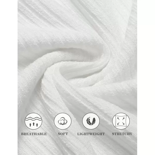 COOFANDY Men's Ribbed Knit Tank Tops Sleeveless Beach Muscle T Shirts Casual Basic Tank Shirts 2 Pack