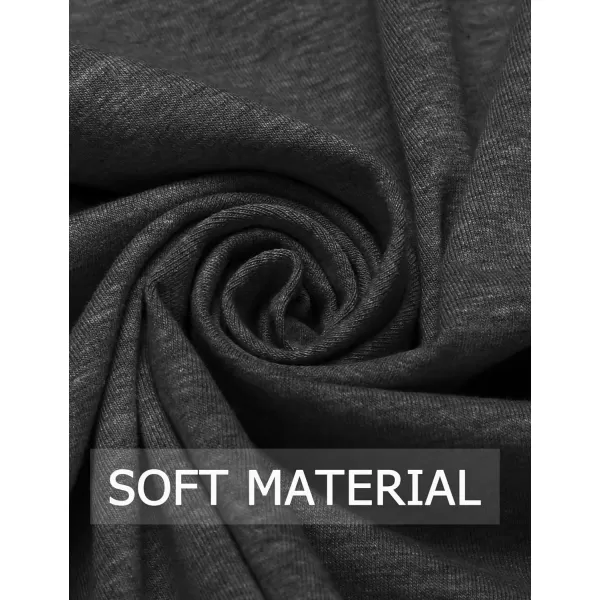 COOFANDY Men's Ruffle Shawl Collar Cardigan Open Front Lightweight Long Length Drape Cape Overcoat with Pockets