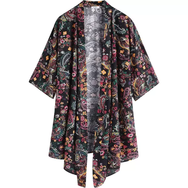 COOFANDY Men's Ruffle Shawl Collar Cotton Cardigan Long Kimono Jackets Open Front Drape Cape Coat)
