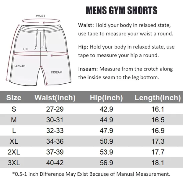 COOFANDY Men's Running Athletic Shorts 5 Inch 2 Pack Gym Workout Shorts Fitted Exercise Hiking Shorts with Zipper Pocket