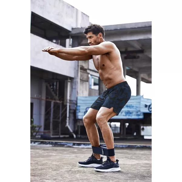 COOFANDY Men's Running Athletic Shorts 5 Inch 2 Pack Gym Workout Shorts Fitted Exercise Hiking Shorts with Zipper Pocket