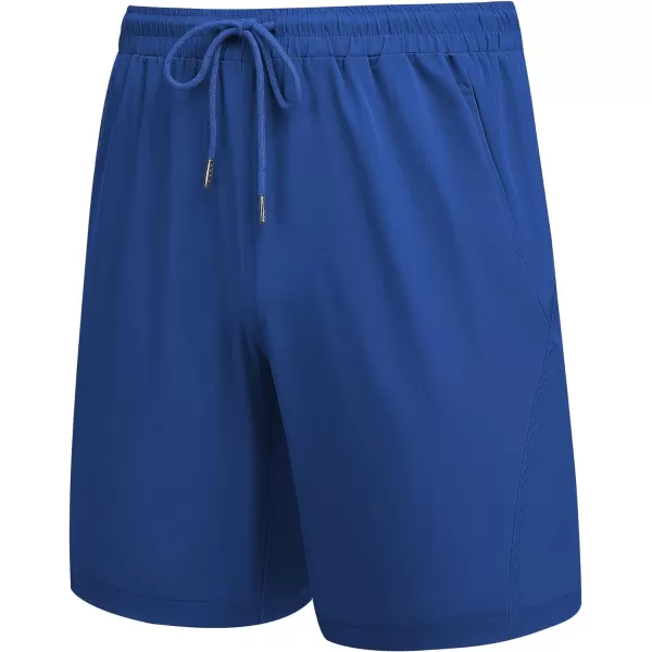 COOFANDY Men's Running Athletic Shorts 9" Gym Workout Lightweight Elastic Waist Sports Shorts