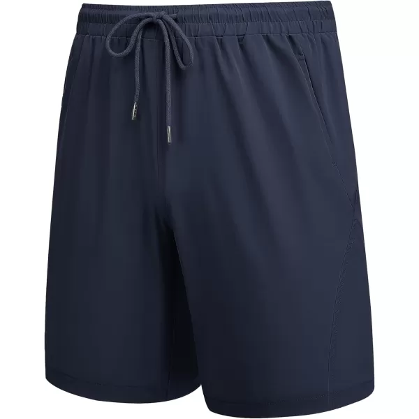 COOFANDY Men's Running Athletic Shorts 9" Gym Workout Lightweight Elastic Waist Sports Shorts