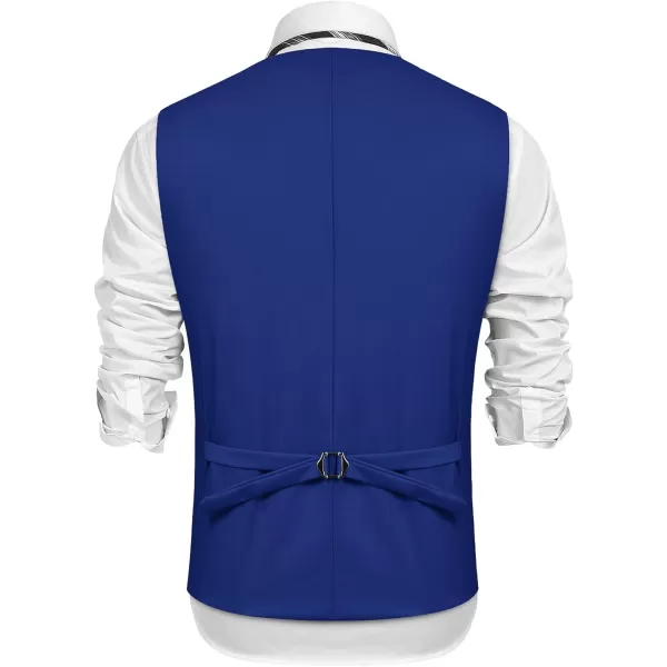 COOFANDY Men's Sequins Vest Slim Fit Christmas Party Vest Shiny Dress Waistcoat for Wedding, Prom, Events
