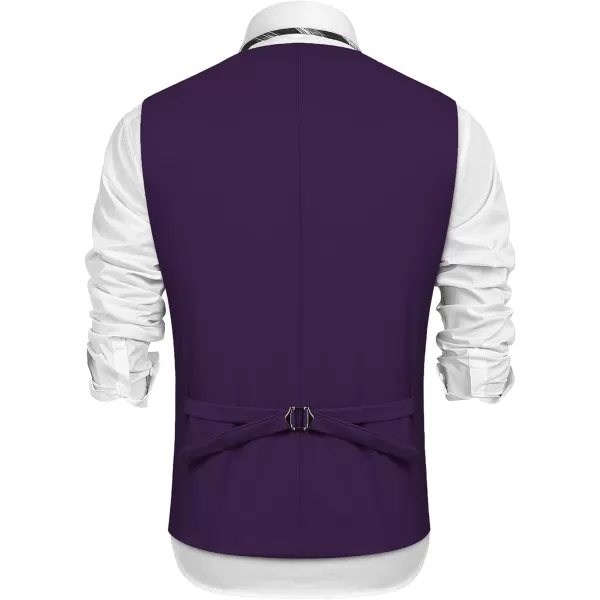 COOFANDY Men's Sequins Vest Slim Fit Christmas Party Vest Shiny Dress Waistcoat for Wedding, Prom, Events
