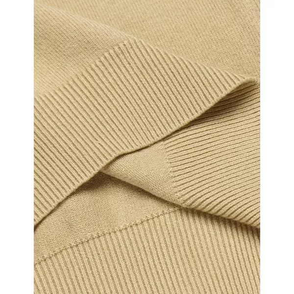 COOFANDY Men's Slim Fit Mock Turtleneck Pullover Sweater Casual Basic Knitted Thermal Sweaters