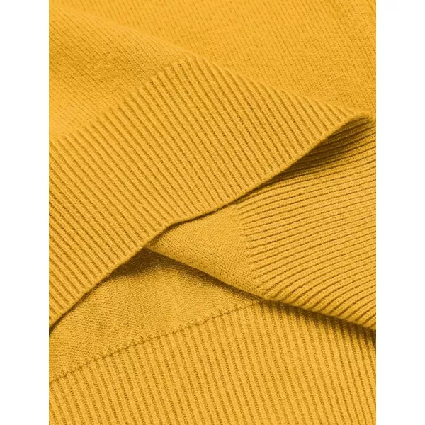 COOFANDY Men's Slim Fit Mock Turtleneck Pullover Sweater Casual Basic Knitted Thermal Sweaters