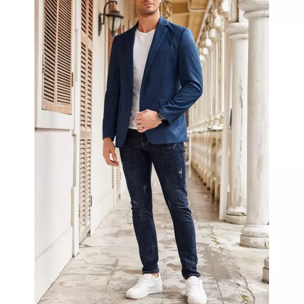 COOFANDY Mens Sport Coat Casual Blazer One Button Business Suit Jacket