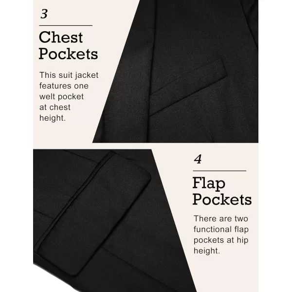 COOFANDY Mens Sport Coat Casual Blazer One Button Business Suit Jacket