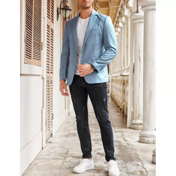 COOFANDY Mens Sport Coat Casual Blazer One Button Business Suit Jacket