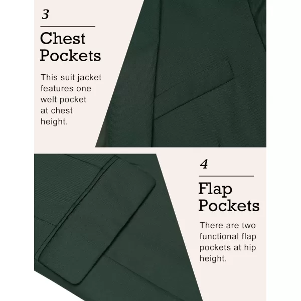 COOFANDY Mens Sport Coat Casual Blazer One Button Business Suit Jacket