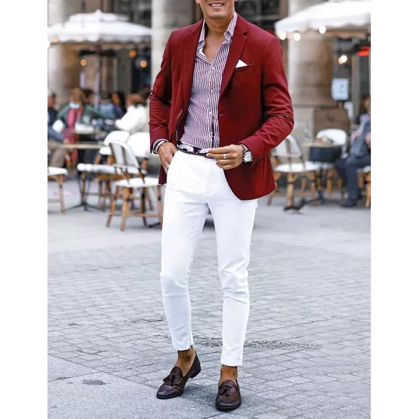 COOFANDY Mens Sport Coat Casual Blazer One Button Business Suit Jacket