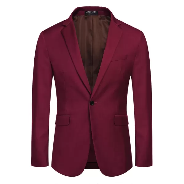 COOFANDY Mens Sport Coat Casual Blazer One Button Business Suit Jacket
