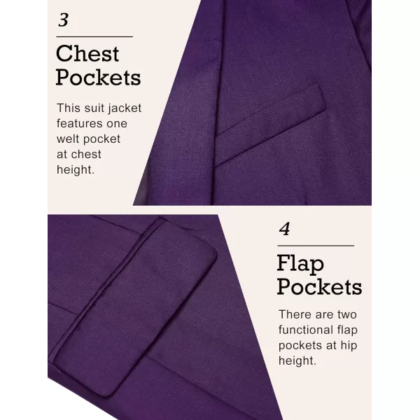 COOFANDY Mens Sport Coat Casual Blazer One Button Business Suit Jacket