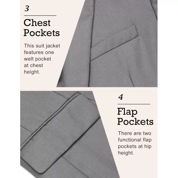COOFANDY Mens Sport Coat Casual Blazer One Button Business Suit Jacket
