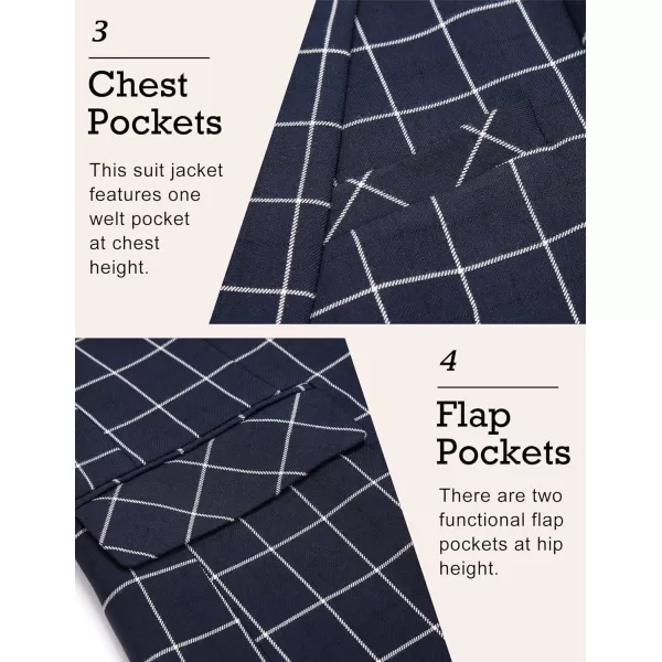 COOFANDY Mens Sport Coat Casual Blazer One Button Business Suit Jacket