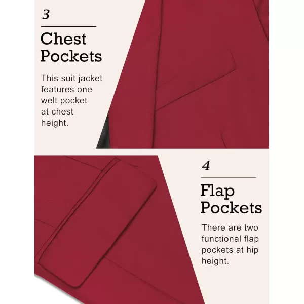COOFANDY Mens Sport Coat Casual Blazer One Button Business Suit Jacket