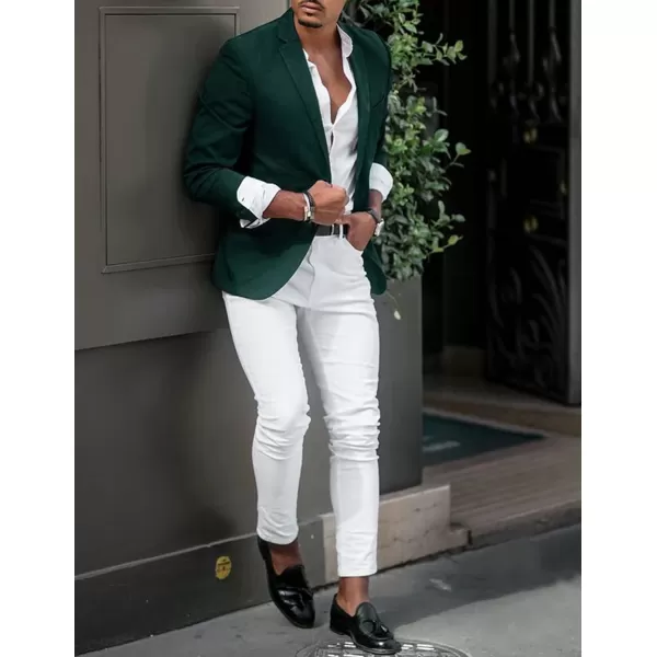 COOFANDY Mens Sport Coat Casual Blazer One Button Business Suit Jacket