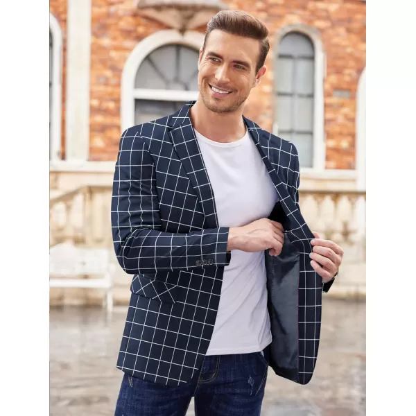 COOFANDY Mens Sport Coat Casual Blazer One Button Business Suit Jacket