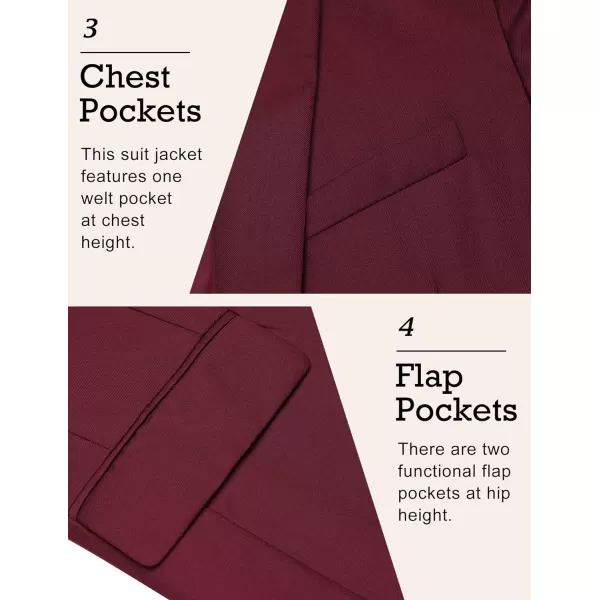 COOFANDY Mens Sport Coat Casual Blazer One Button Business Suit Jacket