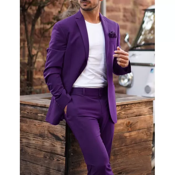 COOFANDY Mens Sport Coat Casual Blazer One Button Business Suit Jacket