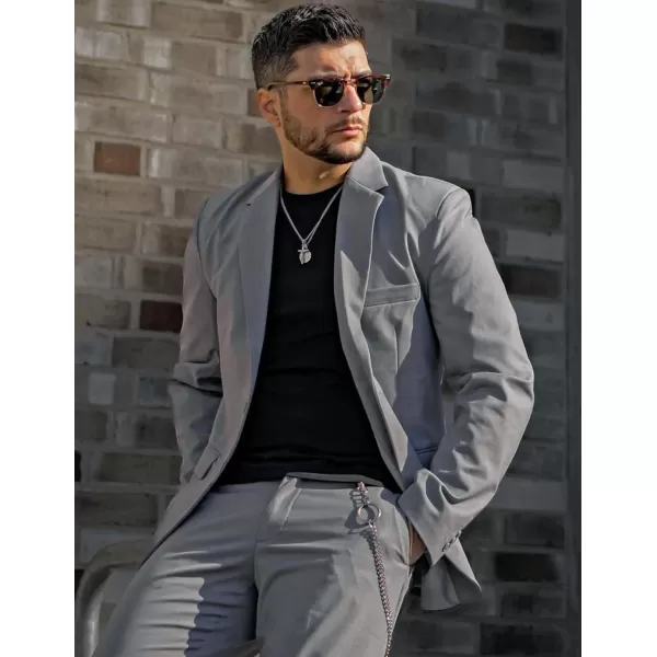 COOFANDY Mens Sport Coat Casual Blazer One Button Business Suit Jacket