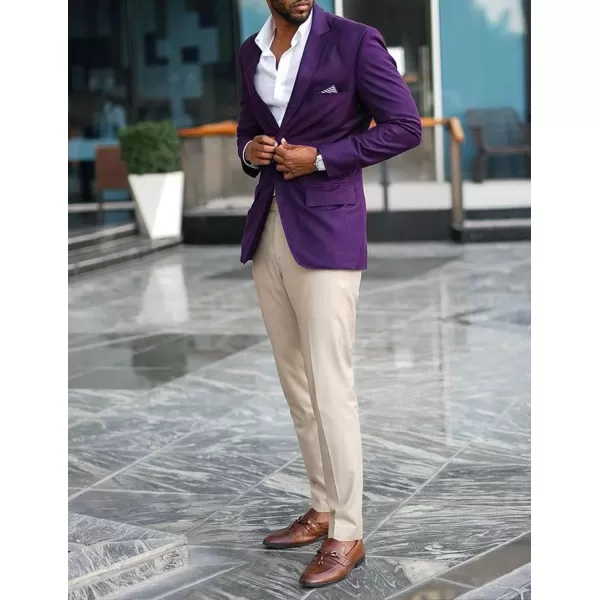 COOFANDY Mens Sport Coat Casual Blazer One Button Business Suit Jacket
