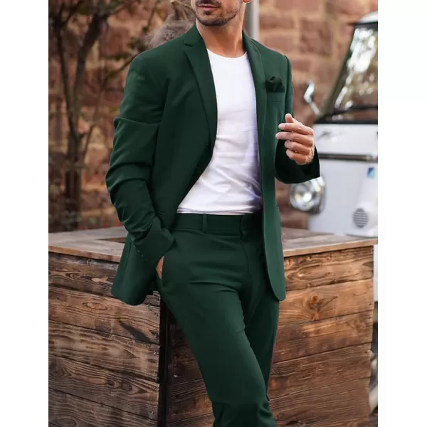 COOFANDY Mens Sport Coat Casual Blazer One Button Business Suit Jacket