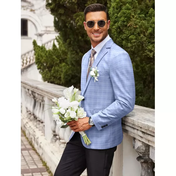 COOFANDY Mens Sport Coat Casual Blazer One Button Business Suit Jacket