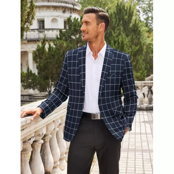 COOFANDY Mens Sport Coat Casual Blazer One Button Business Suit Jacket
