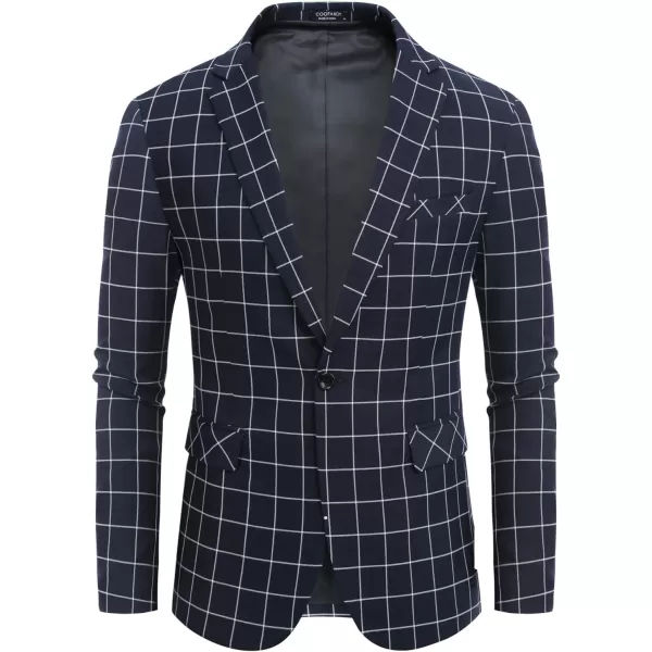 COOFANDY Mens Sport Coat Casual Blazer One Button Business Suit Jacket