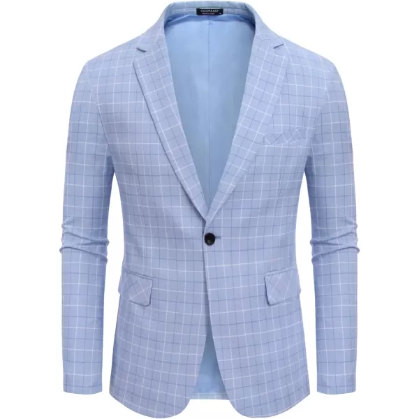 COOFANDY Mens Sport Coat Casual Blazer One Button Business Suit Jacket