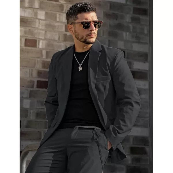 COOFANDY Mens Sport Coat Casual Blazer One Button Business Suit Jacket