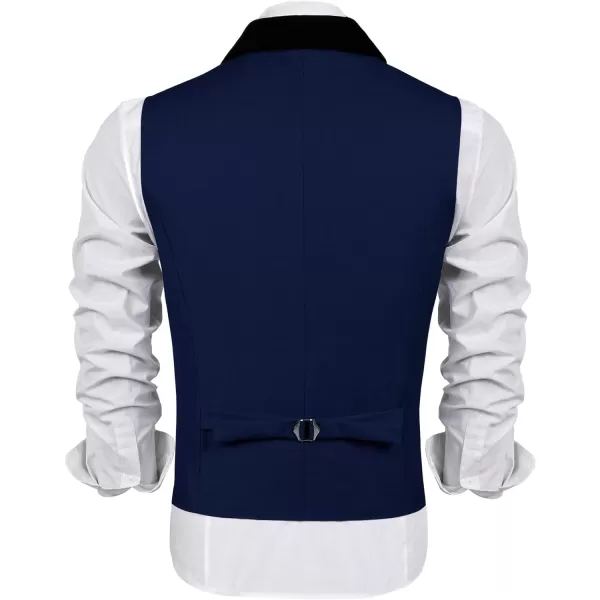 COOFANDY Men's Suit Vest Slim Fit Formal Business Dress Vest Casual Wedding Waistcoat