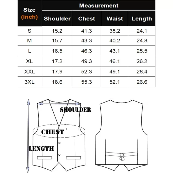COOFANDY Men's Suit Vest Slim Fit Formal Business Dress Vest Casual Wedding Waistcoat