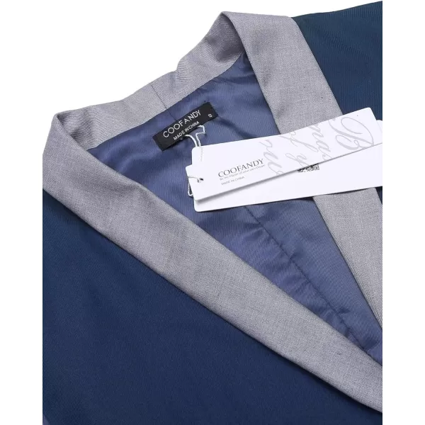 COOFANDY Men's Suit Vest Slim Fit Formal Business Dress Vest Casual Wedding Waistcoat