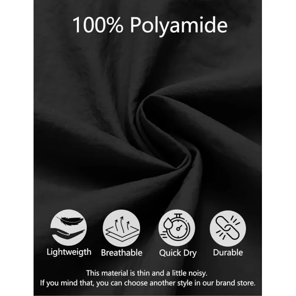 COOFANDY Men's Summer Beach Shorts Lightweight Elastic Waist Drawstring Casual Shorts with Pocket